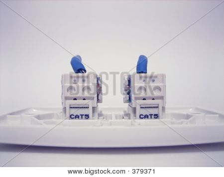 CAT5 tilbage Socket