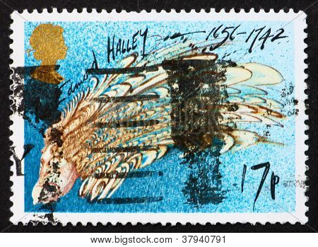 Postage stamp GB 1986 Halley'sComet