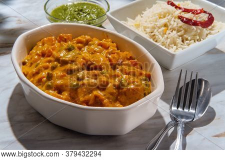 Indian Vegetable Korma Dinner