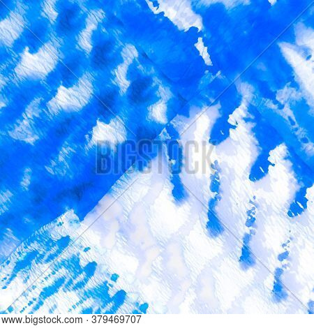 Ice Damask Print. Space Sky Patchwork. Ornamental Marble Sky Art. Weather Cold Shibori Textile. Indi
