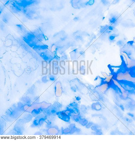 Ice Frost Background.
Winter Blue Texture.
Indigo Tie Dye Pattern.
Frozen Dirty Art.
Dyed Blue White