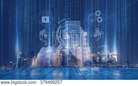 5g Network And 5g Technology With Wireless Internet Wifi Connection. 5g Global Network Concept.