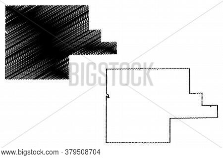 Fulton County, Indiana (u.s. County, United States Of America, Usa, U.s., Us) Map Vector Illustratio