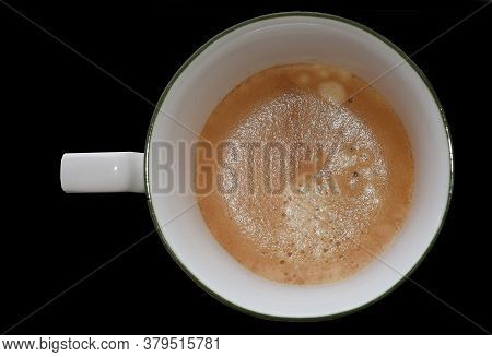 Healthy And Tasty Hot Coffie On Table