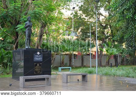 Manila, Ph - Nov 24 - Alexander Pushkin Statue At Mehan Garden On November 24, 2018 In Manila, Phili