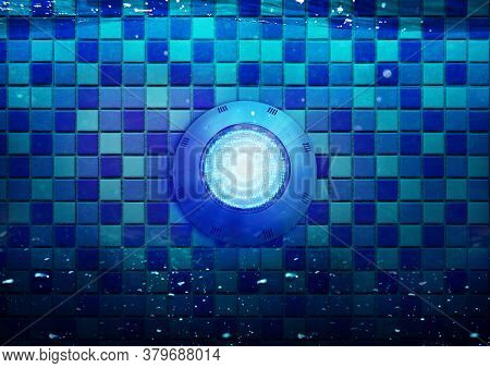 Underwater Lighting Using Led Blue Color For Swimming Pool Business