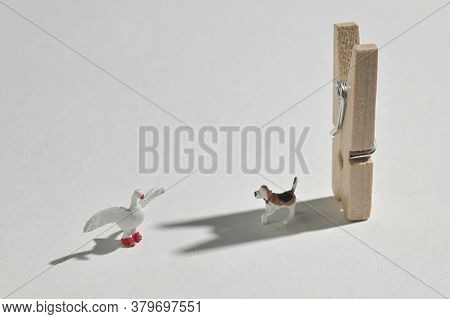 Conceptual It's Only Your Imagination On White Table