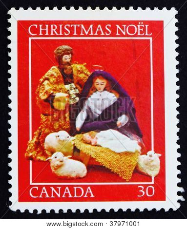 Postage stamp Canada 1982 Holy Family,Christmas