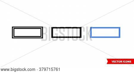 Row Icon 3 Types. Vector & Photo (Free Trial) | Bigstock