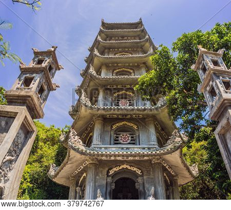 Non Nuoc Pagoda At The Marble Mountains In Danang City In Vietnam