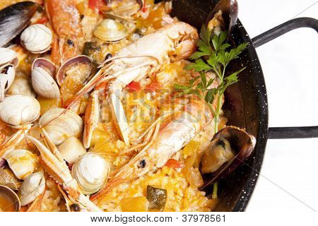 Paella riso