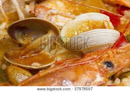 Paella riso