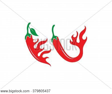 Chili Logo Vector Template Design