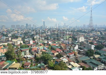 Quezon City, Ph - Dec 25 - Quezon City Overview During Daytime Afternoon On December 25, 2018 In Que