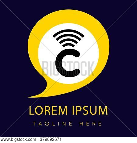 Illustration Vector Graphic Of Letter C Logo. Initial Letter C Logo Design Concept. Vector For Compa