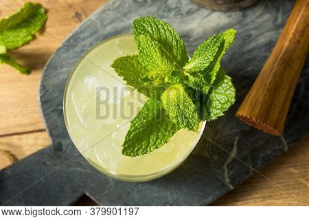 Boozy Refreshing Chartreuse Smash