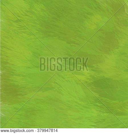 Dark Green Digital Procreate Abstract Background Illustration
