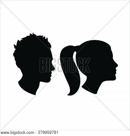 Woman Face Silhouette Images, Illustrations & Vectors (Free) - Bigstock