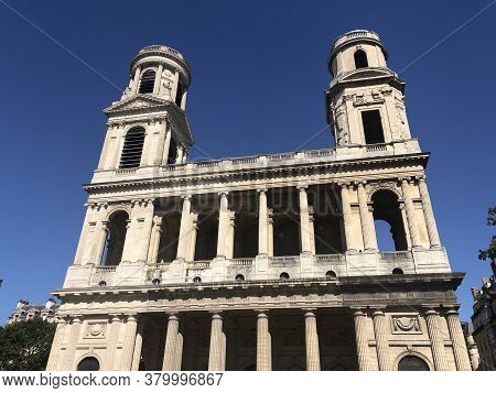 Church Of Saint-sulpice In The City Of Paris, France