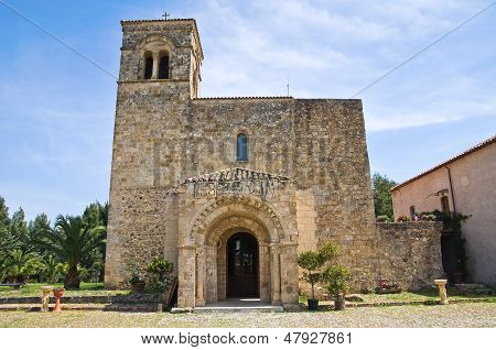 Heiligdom van St. Maria d' Anglona. Tursi. Basilicata. Italië.