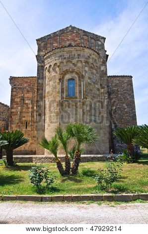 Heiligdom van St. Maria d' Anglona. Tursi. Basilicata. Italië.
