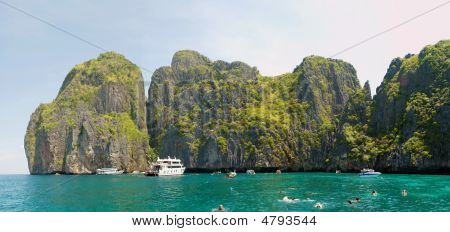 Phi-phi szigeteken Lagoon