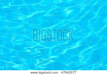 Fond de l'eau de piscine