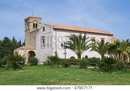 Heiligdom van St. Maria d' Anglona. Tursi. Basilicata. Italië.
