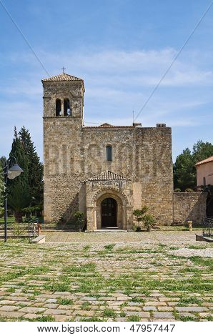 Heiligdom van St. Maria d' Anglona. Tursi. Basilicata. Italië.