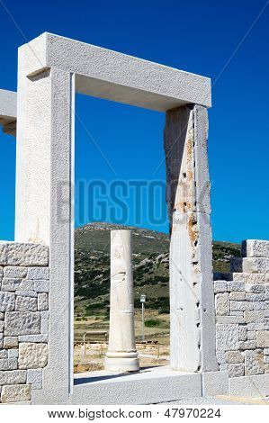 デメテル寺、ナクソス島, ギリシャ
