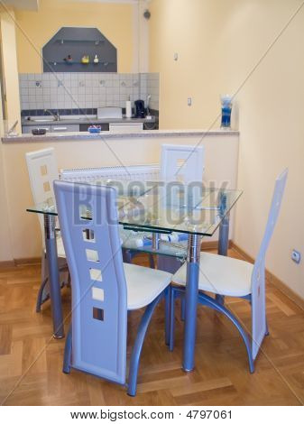 Küche im Appartement