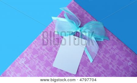 Gift med Blanco Tag