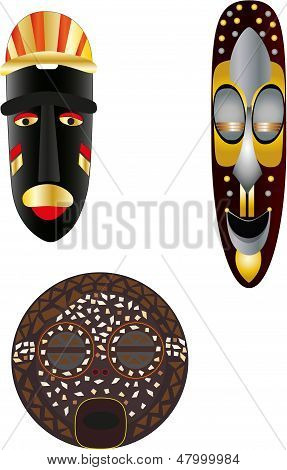 Tribale maskers