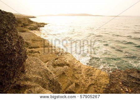 Nightfall In Bugibba.