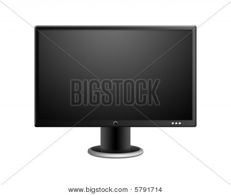 abstract lcd monitor