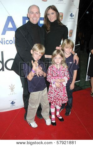 Nicole Miller Maloney and family  at the Launch Party for the Book 'Rare'. The Grove, Los Angeles, CA. 10-22-08