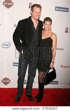 Jack Coleman and Beth Toussaint  at the Hollywood Entertainment Museum Gala Honoring the Cast of 'Heroes'. Esquire House, Hollywood, CA. 11-01-08
