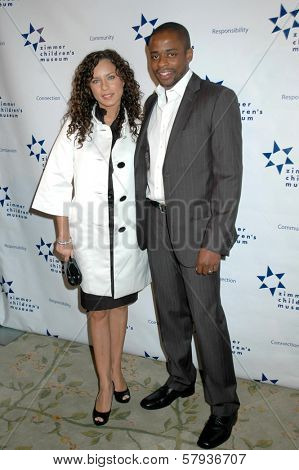 Nicole Lyn and Dule Hill  at Zimmer Children's Museum's 8th Annual Discovery Award Dinner. The Beverly Hills Hotel, Beverly Hills, CA. 11-06-08
