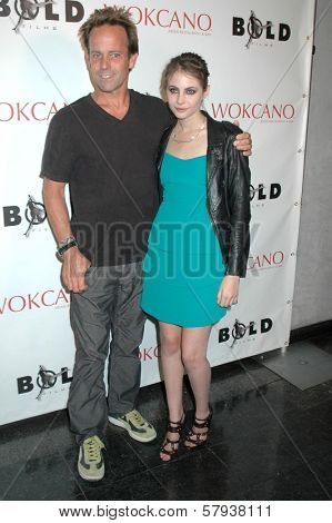 John Stockwell and Willa Holland  at the Bold Films AFM Party. Wokcano, Santa Monica, CA. 11-07-08