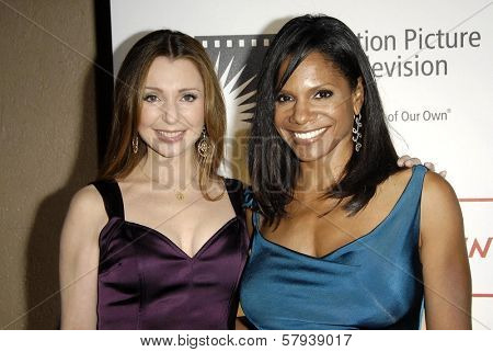 Donna Murphy and Audra McDonald  at the Fourth Annual 'A Fine Romance' Gala to benefit the Motion Picture and Television Fund. Sony Pictures, Culver City, CA. 11-08-08