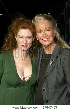 Lisa Pelikan and Diane Ladd  at the Los Angeles Premiere of 'Doubt'. AMPAS, Beverly Hills, CA. 11-18-08