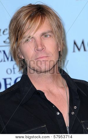 Jack Ingram in the press room at the Academy Of Country Music Awards' Artist Of The Decade. MGM Grand, Las Vegas, NV. 04-06-09