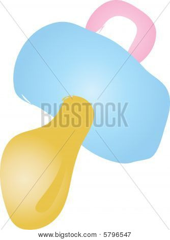 Illustrazione di ciuccio