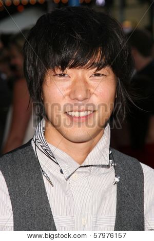 Aaron Yoo  at the Los Angeles Premiere of 'The House Bunny'. Mann Village Theater, Westwood, CA. 08-20-08