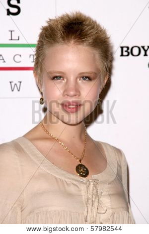 Sofia Vassilieva  at Project 'Visual Impact's Red Carpet Fundraiser to benefit the Boys and Girls Club. Les Deux, Hollywood, CA. 08-27-08