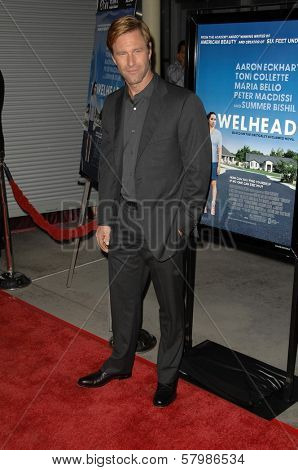 Aaron Eckhart at the Los Angeles Premiere of 'Towelhead'. Arclight Hollywood, Hollywood, CA. 09-03-08 at the Los Angeles Premiere of 'Towelhead'. Arclight Hollywood, CA. 09-03-08