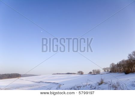 campi in inverno