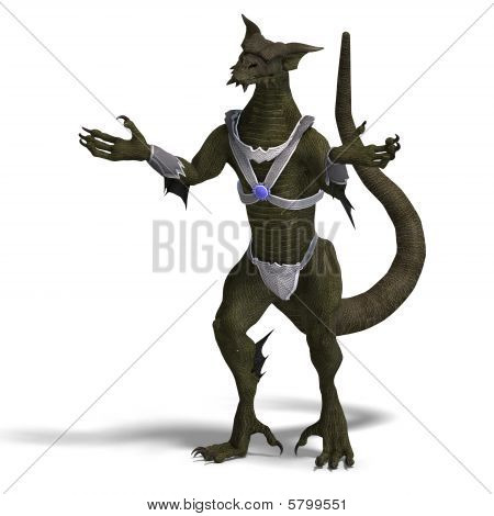 Fantasy Dragon Warrior