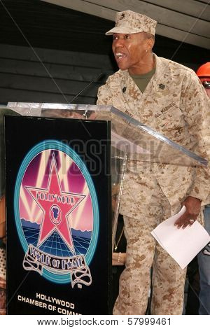 Alexander Briley  at the Hollywood Walk of Fame Ceremony Honoring the Band, The Village People.  Hollywood Boulevard, Hollywood CA. 09-12-08