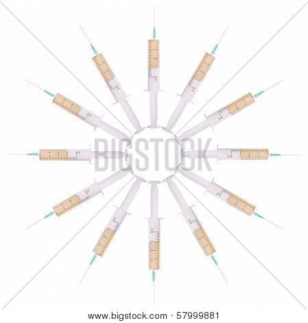 Syringe With Medicine